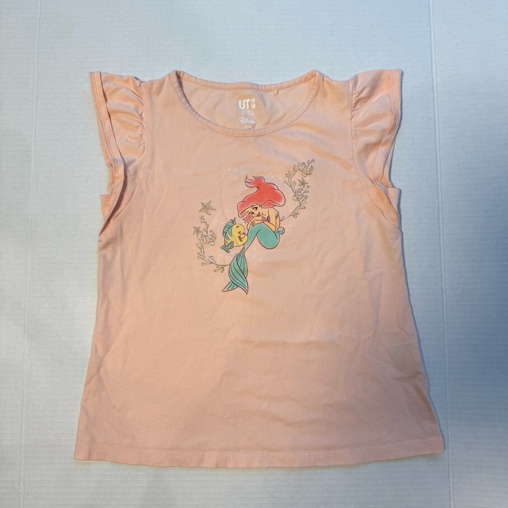 Uniqlo Disney Ariel Graphic Tshirt 7-8